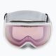 Oakley Flight Tracker factory pilot white/prizm snow hi pink iridium slidinėjimo akiniai OO7105-14 2