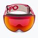 Oakley Flight Tracker matinės raudonos spalvos/prizm sniego žibintuvėlis su iridžiu slidinėjimo akiniai OO7104-43 2