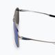 Oakley Contrail satino chromo/prizminio safyro akiniai nuo saulės 0OO4147 4