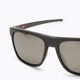 Oakley Leffingwell matiniai juodi rašaliniai/prizminiai juodi poliarizuoti akiniai nuo saulės 0OO9100 5