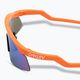 "Oakley Hydra" neoninės oranžinės/prizminio safyro spalvos akiniai nuo saulės 4