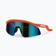 "Oakley Hydra" neoninės oranžinės/prizminio safyro spalvos akiniai nuo saulės 6