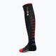 Lenz Heat Sock 5.1 Toe Cap Regular Fit pilkai raudonos slidinėjimo kojinės 1070 2