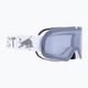 Red Bull SPECT Soar S1 matiniai balti/balti/dūminiai/sidabriniai veidrodiniai slidinėjimo akiniai