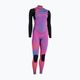 Moteriškas plaukimo hidrokostiumas ION Amaze Core 4/3 Front Zip pink gradient