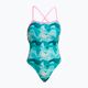 Moteriškas vientisas plaukimo kostiumėlis Funkita Strapped In One Piece teal wave