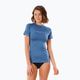 Rip Curl Golden Rays moteriški maudymosi marškinėliai blue WLY3MW