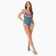 Moteriškas vientisas maudymosi kostiumėlis Rip Curl Wave Shapers Str Cheeky blue GSIYH9 2