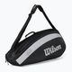 Wilson RF Team 3 Pack teniso krepšys juodai baltas WR8005801