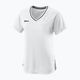 Moteriški teniso marškinėliai Wilson Team II V-Neck white WRA795302