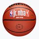Krepšinio kamuolys Wilson NBA JR Fam Logo Indoor Outdoor brown dydis 7 5
