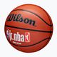 Krepšinio kamuolys Wilson NBA JR Fam Logo Indoor Outdoor brown dydis 6 3