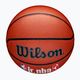 Krepšinio kamuolys Wilson NBA JR Fam Logo Indoor Outdoor brown dydis 6 4