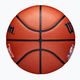 Krepšinio kamuolys Wilson NBA JR Fam Logo Indoor Outdoor brown dydis 6 6
