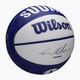 Vaikiškas krepšinio kamuolys Wilson NBA Player Local Markkanen blue dydis 5 2