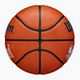 Krepšinio kamuolys Wilson NBA JR Fam Logo Authentic Outdoor brown dydis 6 6