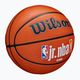 Krepšinio kamuolys Wilson NBA JR Fam Logo Authentic Outdoor brown dydis 7 2