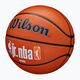 Krepšinio kamuolys Wilson NBA JR Fam Logo Authentic Outdoor brown dydis 7 3