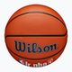 Krepšinio kamuolys Wilson NBA JR Fam Logo Authentic Outdoor brown dydis 7 4