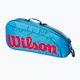 Vaikiškas teniso krepšys Wilson Junior 3 Pack blue WR8023902001