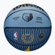 Krepšinio kamuolys Wilson NBA Player Icon Outdoor Morant blue dydis 7 5
