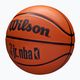 Krepšinio kamuolys Wilson NBA JR Drv Fam Logo brown dydis 7 3
