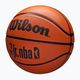 Vaikiškas krepšinio kamuolys Wilson NBA JR Drv Fam Logo brown dydis 4 3