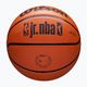 Vaikiškas krepšinio kamuolys Wilson NBA JR Drv Fam Logo brown dydis 4 5