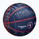 Krepšinio kamuolys Wilson 2024 NBA All Star Collector + dėžutė brown dydis 7 2