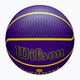 Krepšinio kamuolys Wilson NBA Player Icon Outdoor Lebron blue dydis 7 4