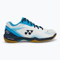 Vyriški badmintono batai YONEX 65 Z3 white/ ocean blue 2