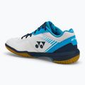Vyriški badmintono batai YONEX 65 Z3 white/ ocean blue 3