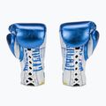 Bokso pirštinės Everlast Fight Leather blue 3