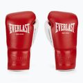 Bokso pirštinės Everlast Powerlock OG Pro Fight red/white 2
