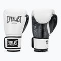 Bokso pirštinės Everlast Powerlock OG H&L Leather Advanced Training white/black