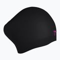 TYR Wrinkle-Free plaukimo kepuraitė juoda/rožinė LCSLB_121 2