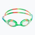 Vaikiški plaukimo akiniai TYR Swimple Tie Dye Non-Mirrored clear/ green/ orange 2