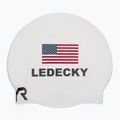 Plaukimo kepuraitė TYR Ledecky Silicone white 2
