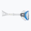 Plaukimo kaukė TYR Orion clear/ blue/ grey 3