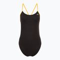 Moteriškas vientisas plaukimo kostiumas TYR Hexa Cutoutfit black/gold