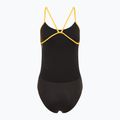 Moteriškas vientisas plaukimo kostiumas TYR Hexa Cutoutfit black/gold 2