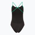 Moteriškas vientisas plaukimo kostiumas TYR Hexa Cutoutfit black/green 2
