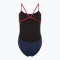 Moteriškas vientisas plaukimo kostiumas TYR Hexa Cutoutfit navy/red 2