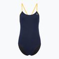 Moteriškas vientisas plaukimo kostiumas TYR Hexa Cutoutfit navy/gold