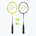 Dunlop Nitro-Star SSX 1.0 badmintono rinkinys mėlyna/geltona 13015319