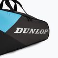 Krepšys padelio raketėms Dunlop Padel FX Team black/cyan/gun metal 7
