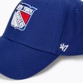 Kepuraitė su snapeliu 47 Brand NHL New York Rangers MVP royal blue 4