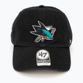 Kepuraitė su snapeliu 47 Brand NHL San Jose Sharks CLEAN UP black 4