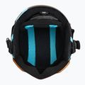 Vaikiškas slidinėjimo šalmas Bollé Quiz Visor Jr black/blue matte/orange gun 5