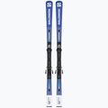 Salomon S Race GS 10 + M12 GW mėlynos ir baltos spalvos kalnų slidės L47038300 10